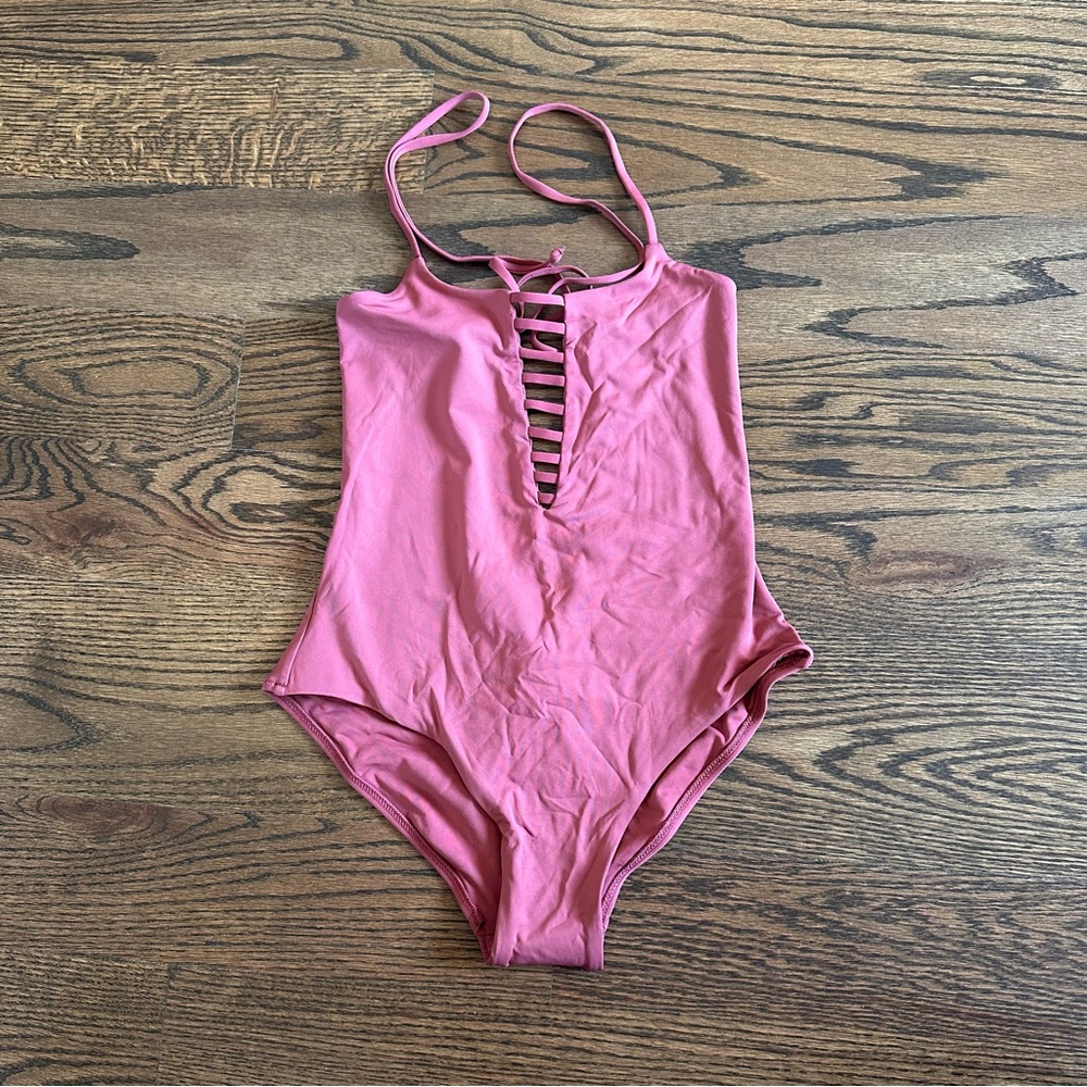 Melissa Odabash Formentera One Piece in Terracotta, NWT